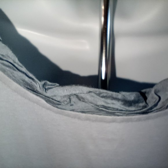 Ann Taylor Loft Light Purple Size Large Fun Neckline Tee-Item #146 - Picture 3 of 4